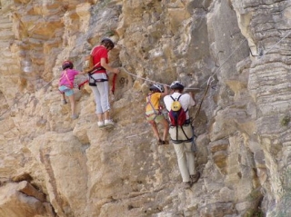  Vía Ferramarra en familia